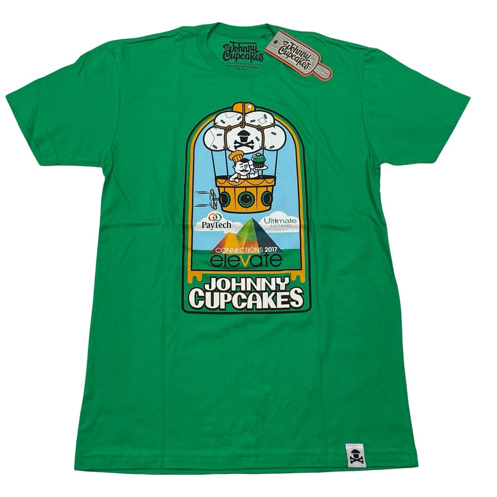 Johnny Cupcakes “Connections 2017 Elevate Event” Size S Tee (Retail Price $35)